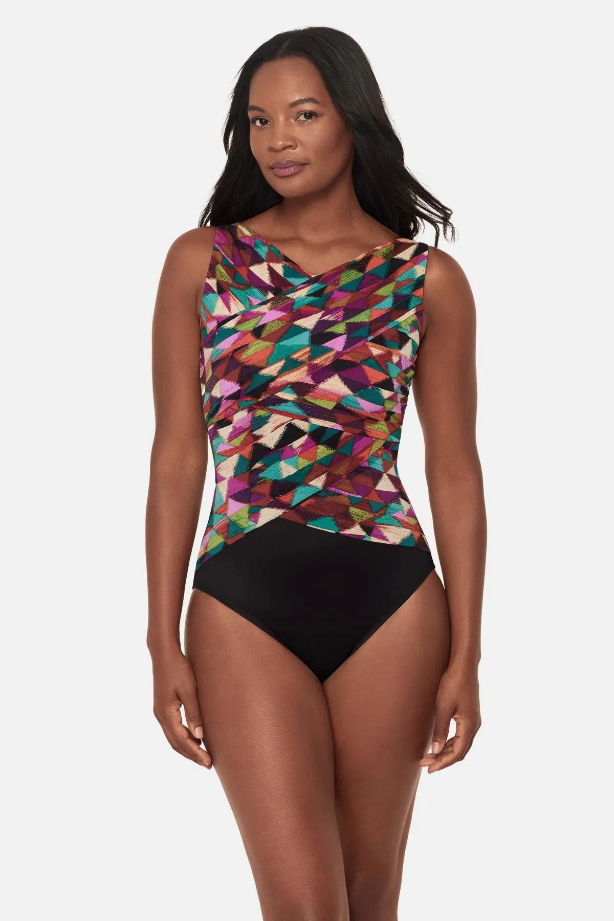 Brio One Piece in Farfalle sold by Miraclesuit