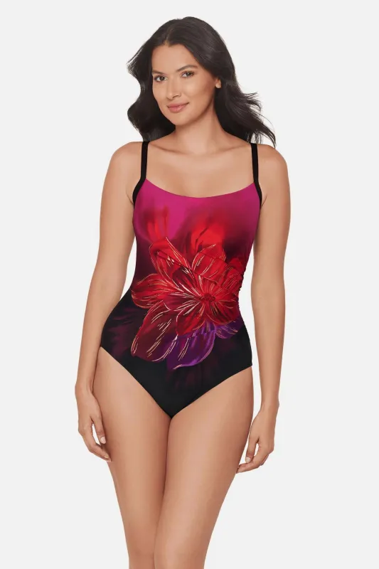 Starr One Piece in Petali Rosa made by Miraclesuit