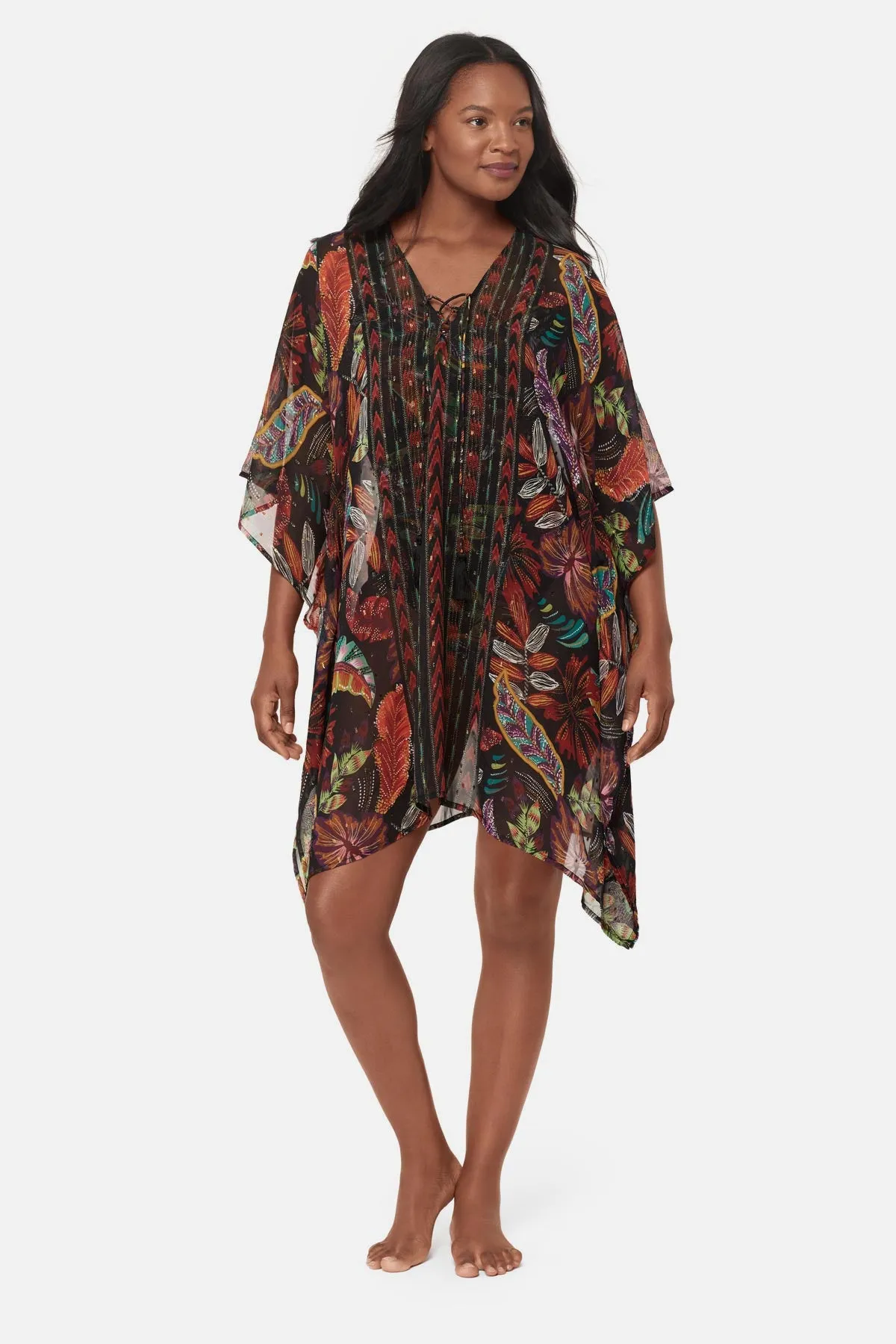 Caftan Cover Up in Pluma Orla sold by Miraclesuit