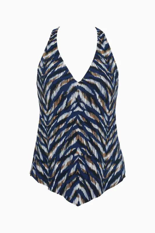 Taylor Tankini Top in Neutral Territory sold by Miraclesuit