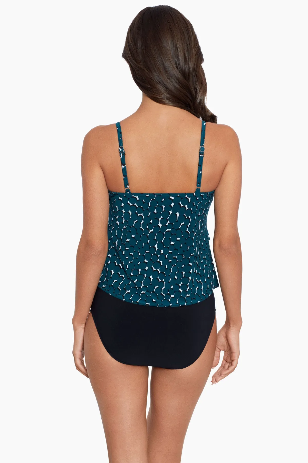 Rita Tankini Top in Shadow Dot sold by Miraclesuit product image thumbnail 5