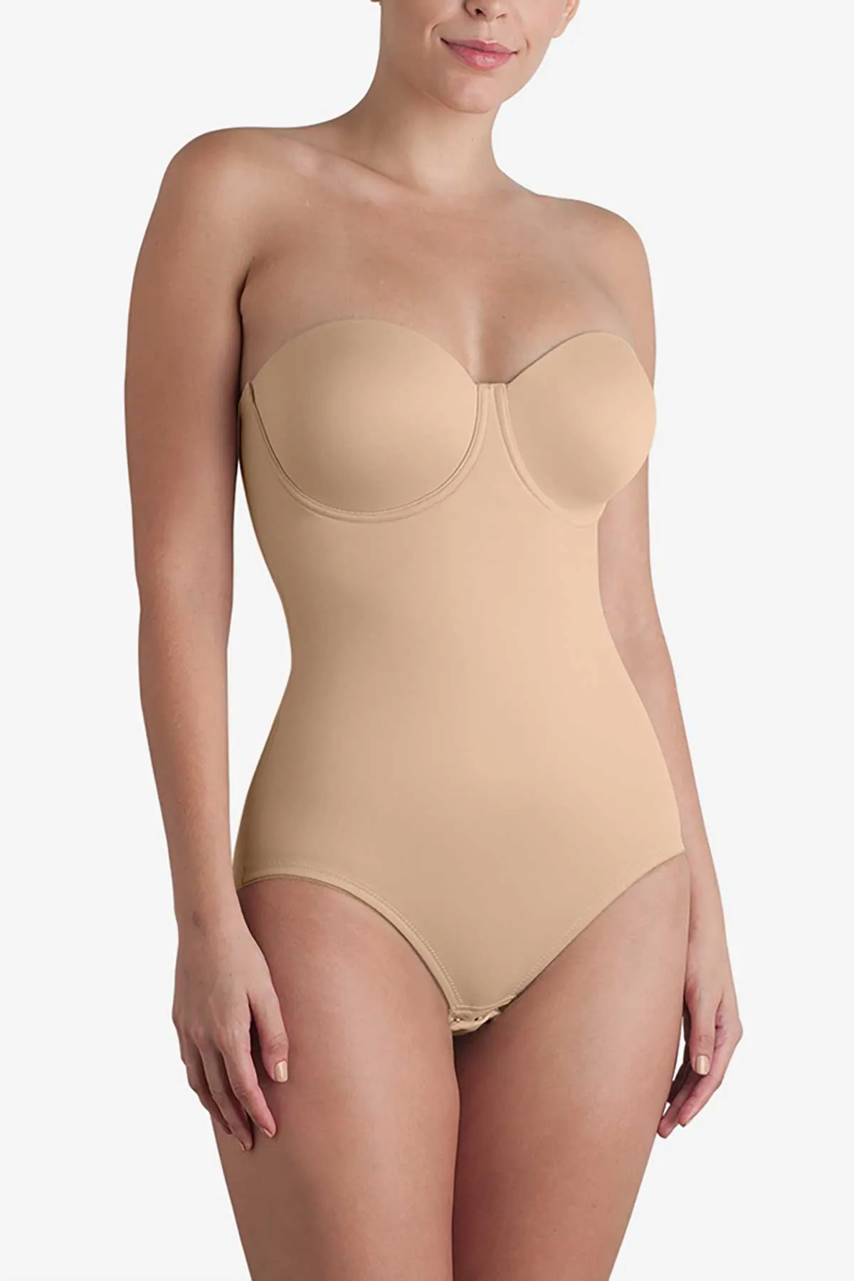 Shape Away® Extra Firm Control Strapless Bodybriefer sold by Miraclesuit product image thumbnail 3