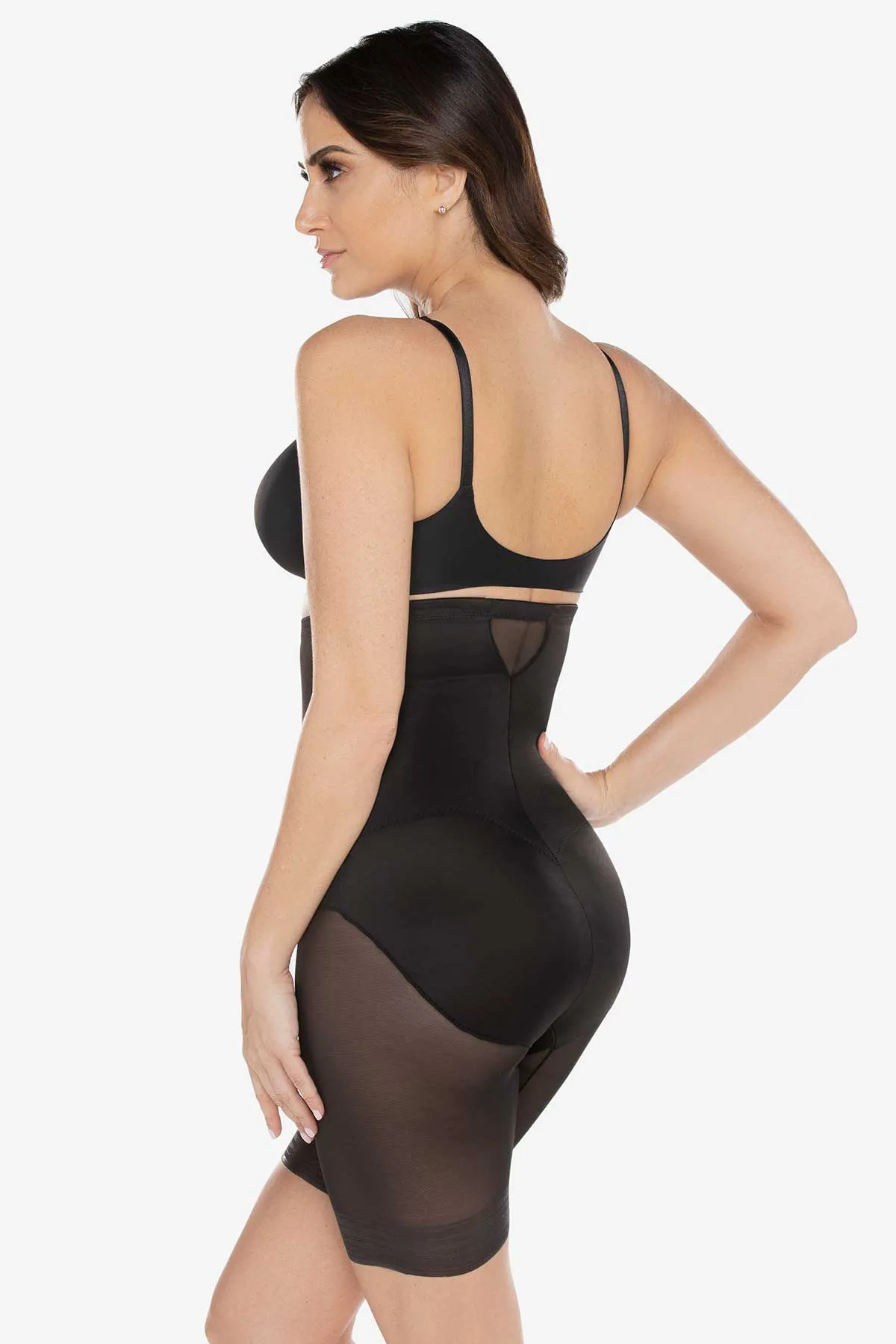 Extra Firm Sexy Sheer Shaping Hi-Waist Thigh Slimmer sold by Miraclesuit product image thumbnail 3