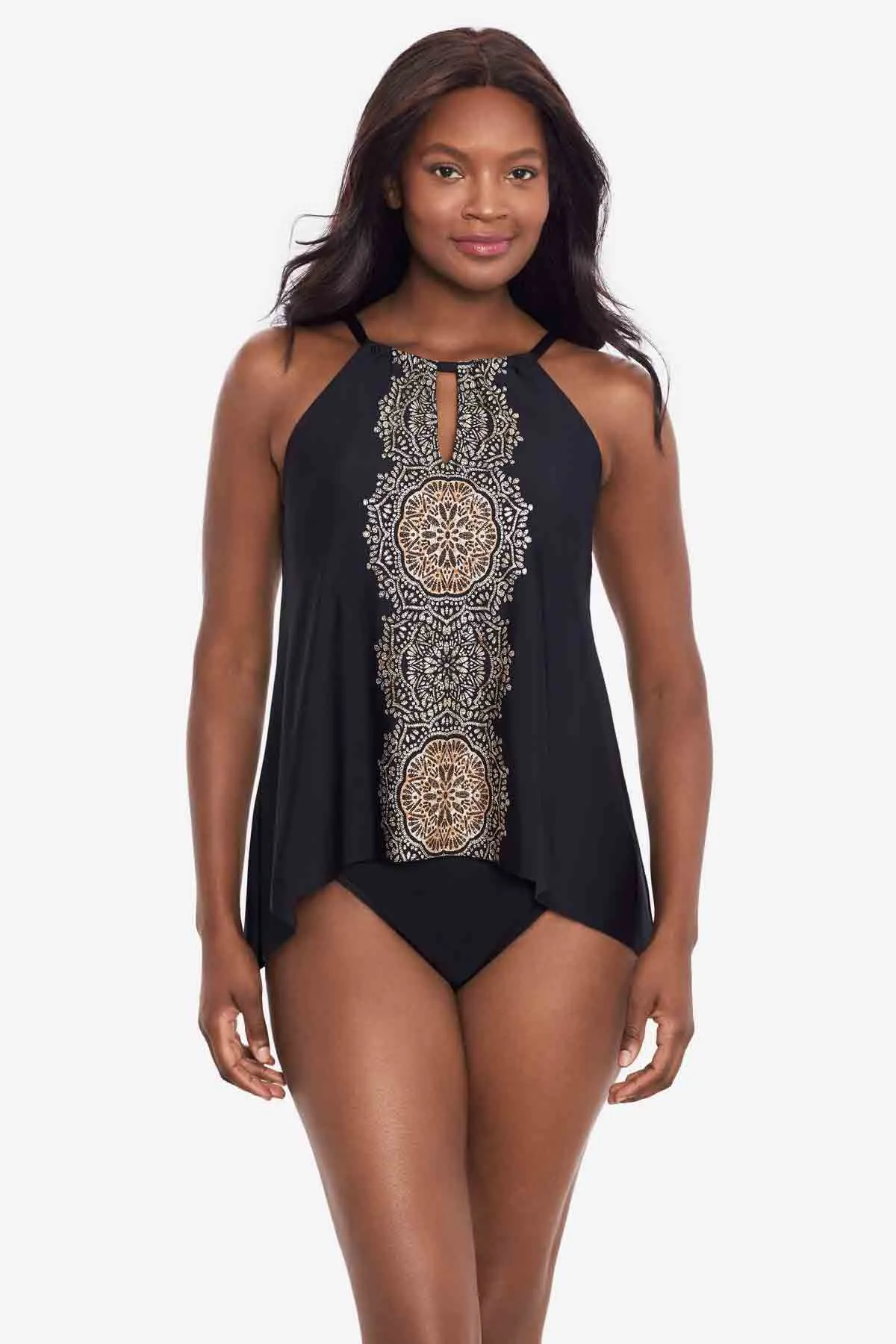 Peephole Tankini Top in Cappadocia sold by Miraclesuit