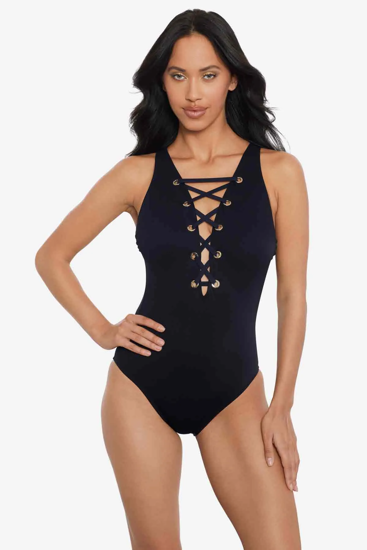 Steffi One Piece in Juxtapose sold by Miraclesuit