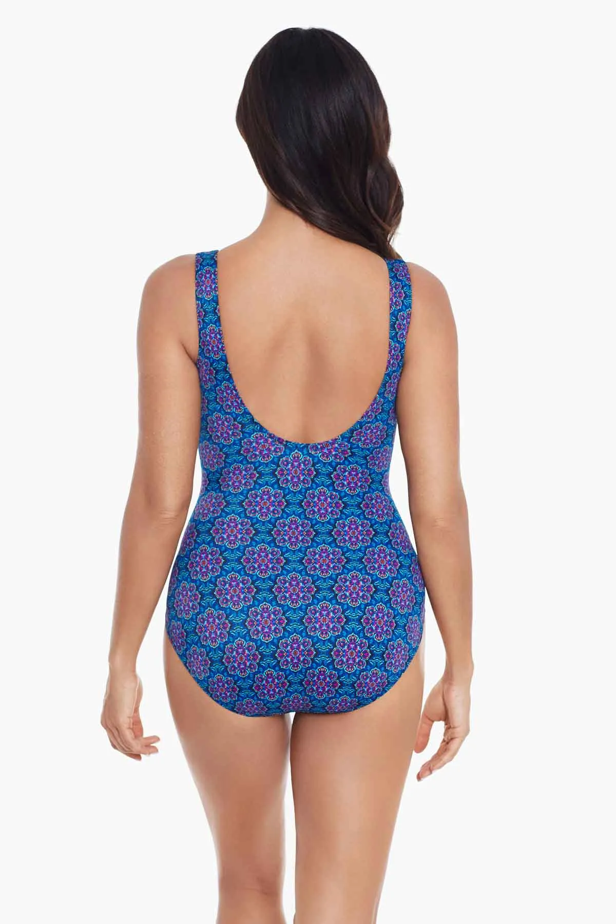 Criss Cross Escape One Piece in Danube Bleu sold by Miraclesuit product image thumbnail 3