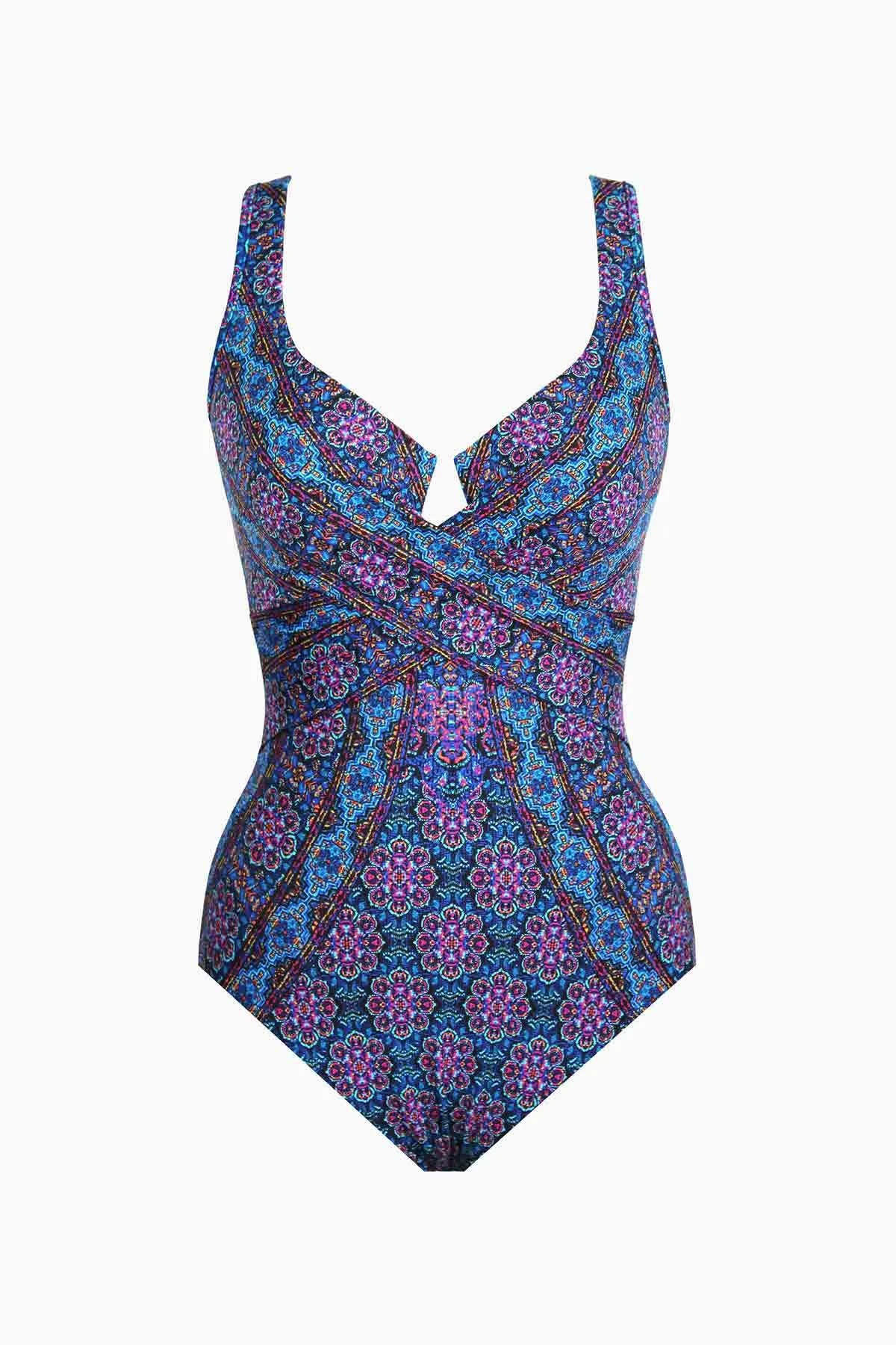 Criss Cross Escape One Piece in Danube Bleu sold by Miraclesuit product image thumbnail 4