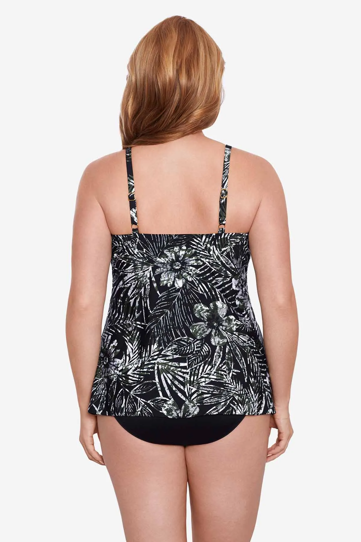 Plus Size Love Knot Tankini Top in Zahara sold by Miraclesuit product image thumbnail 3