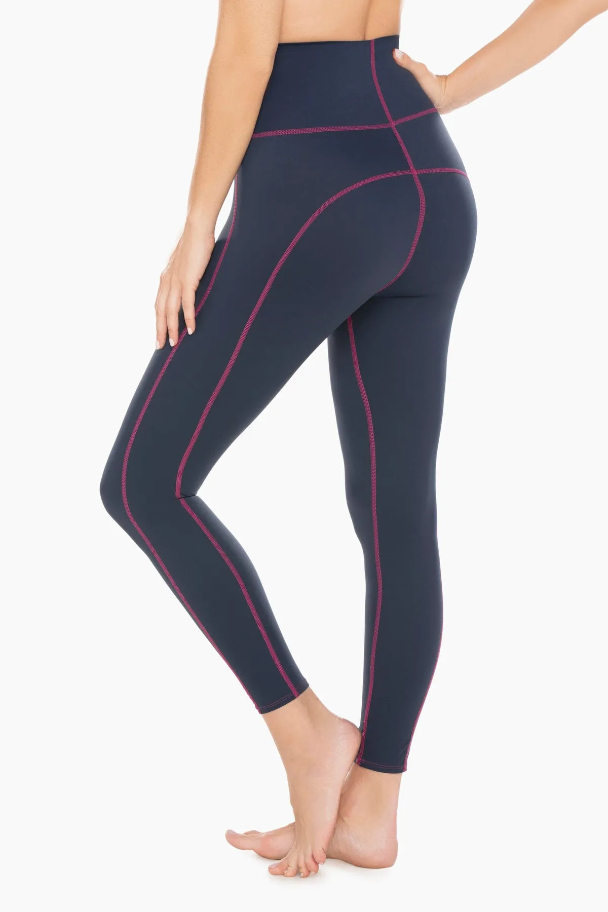 Dress Blues Tummy Control Performance Leggings sold by Miraclesuit product image thumbnail 4