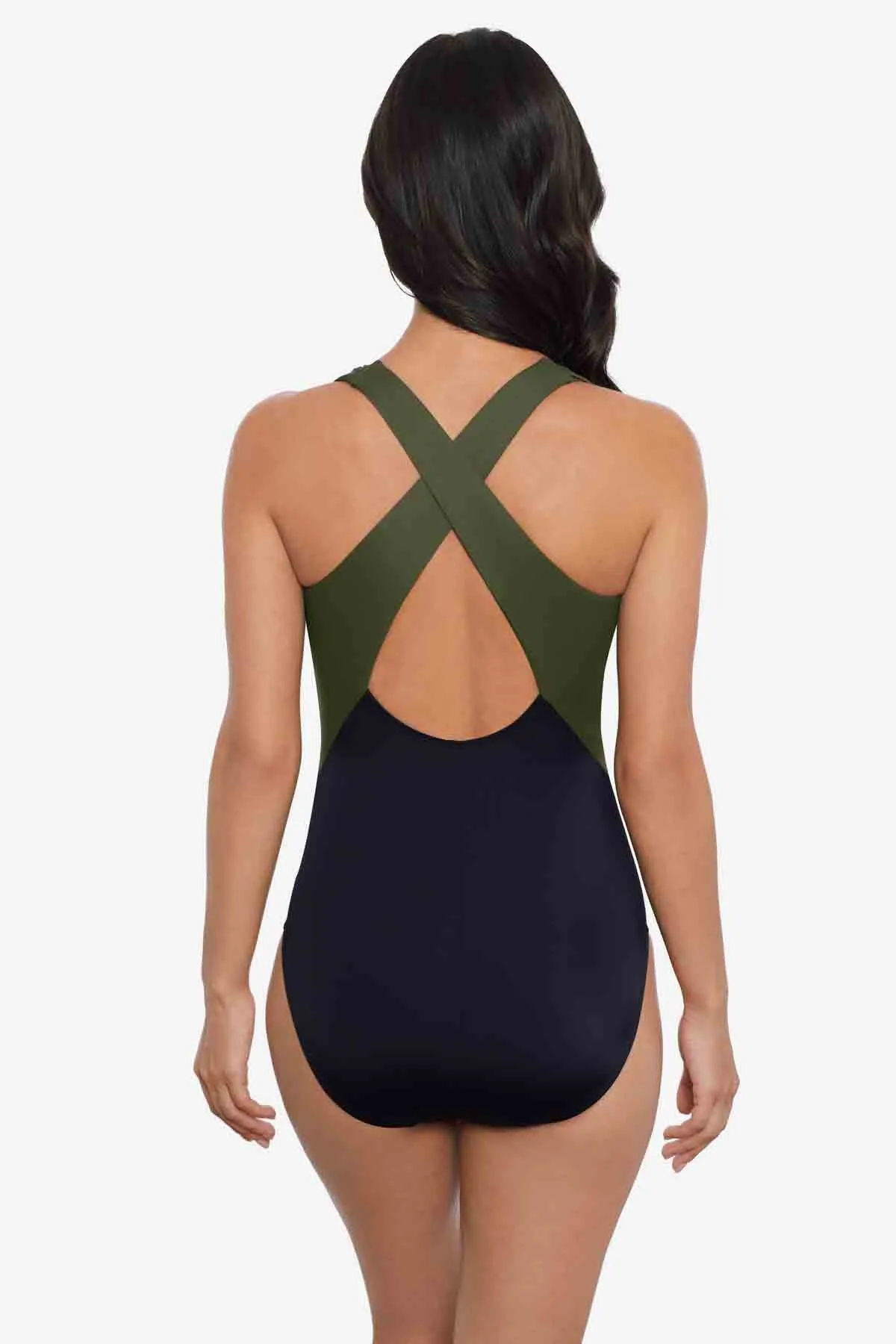 Halle One Piece in Juxtapose sold by Miraclesuit product image thumbnail 3