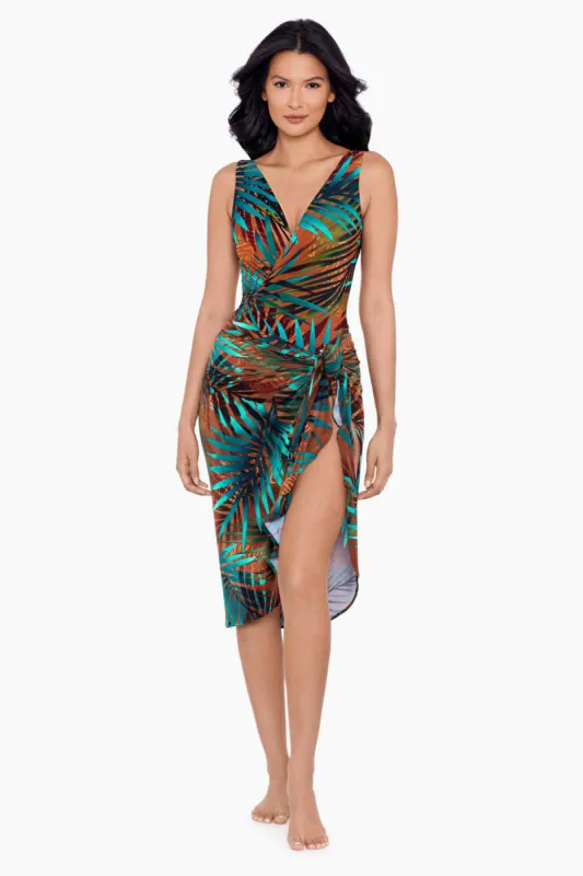 Sarong Cover Up in Tamara Tigre sold by Miraclesuit