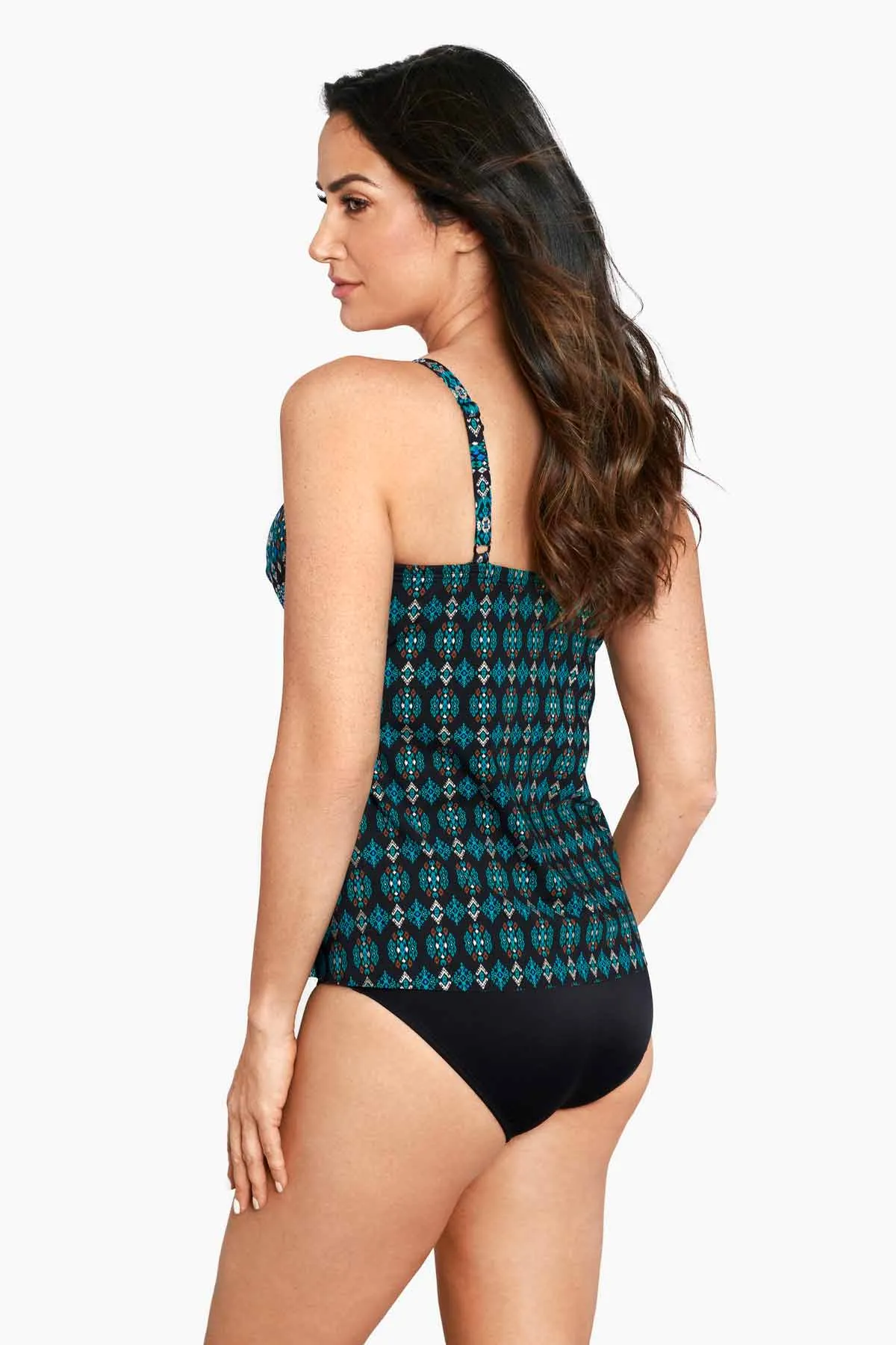 Allura Tankini Top in Amarna sold by Miraclesuit product image thumbnail 4
