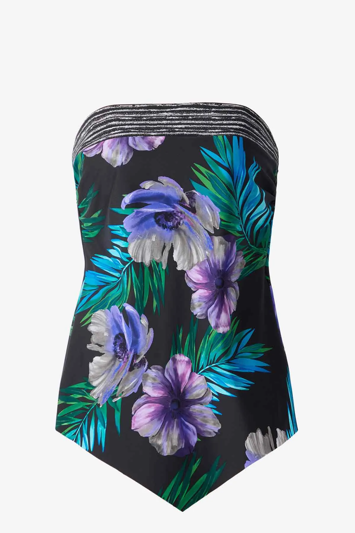 Hankini Tankini Top in Flora Aura sold by Miraclesuit product image thumbnail 4