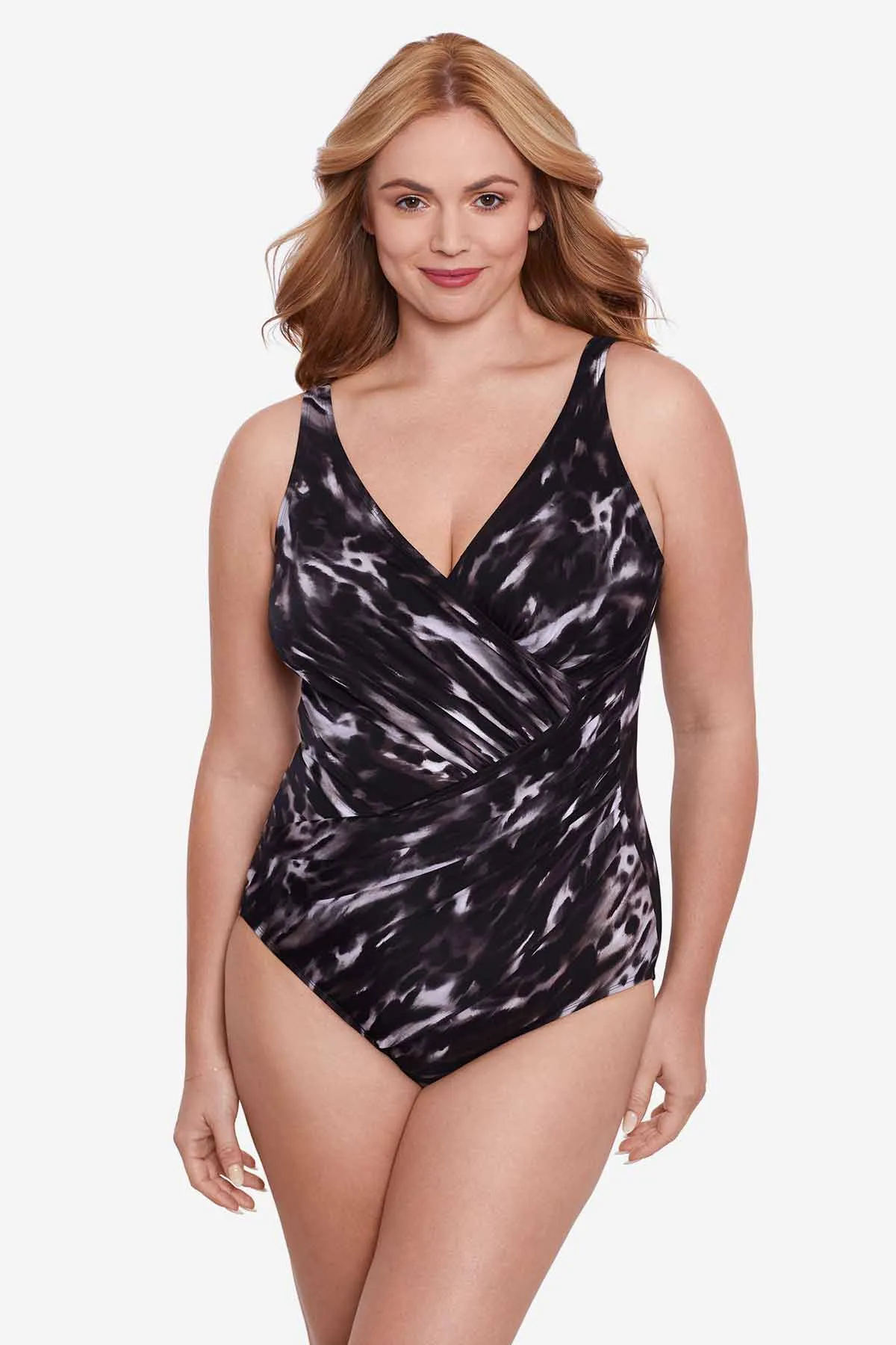 Plus Size Oceanus One Piece in Tempest sold by Miraclesuit product image thumbnail 2