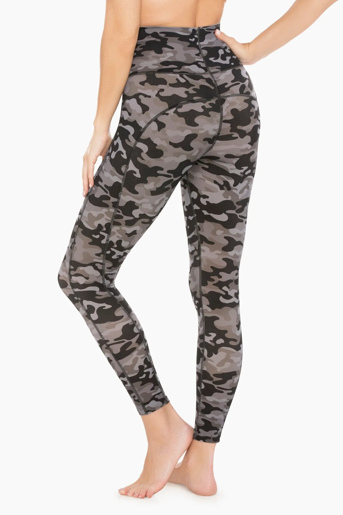 Miracle Jeans® Camo Tummy Control Performance Leggings sold by Miraclesuit product image thumbnail 4