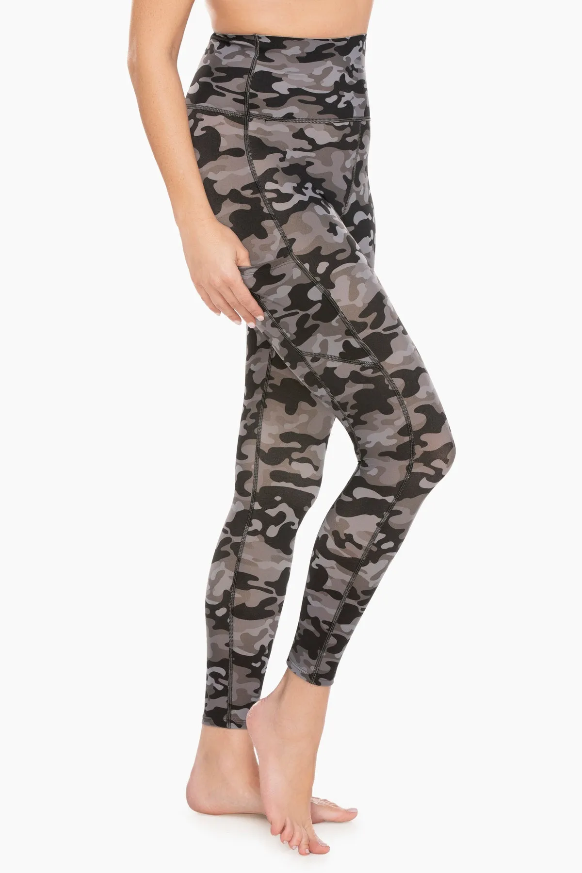 Miracle Jeans® Camo Tummy Control Performance Leggings sold by Miraclesuit product image thumbnail 3