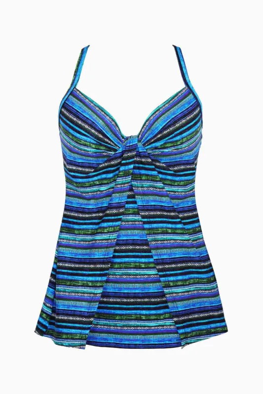 Gala Tankini Top in Veranda made by Miraclesuit