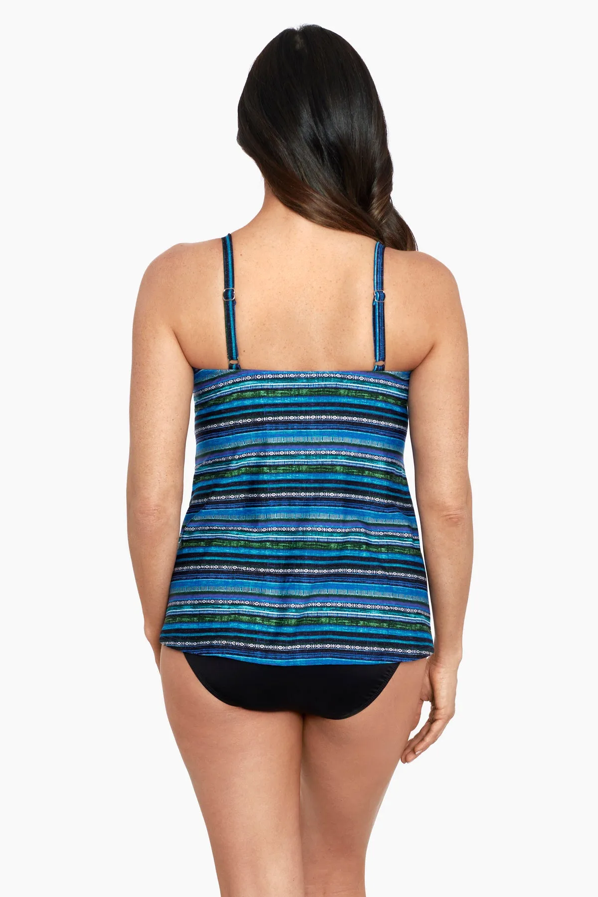 Gala Tankini Top in Veranda sold by Miraclesuit product image thumbnail 5