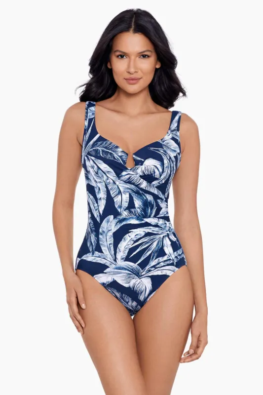 Escape One Piece in Tropica Toile sold by Miraclesuit
