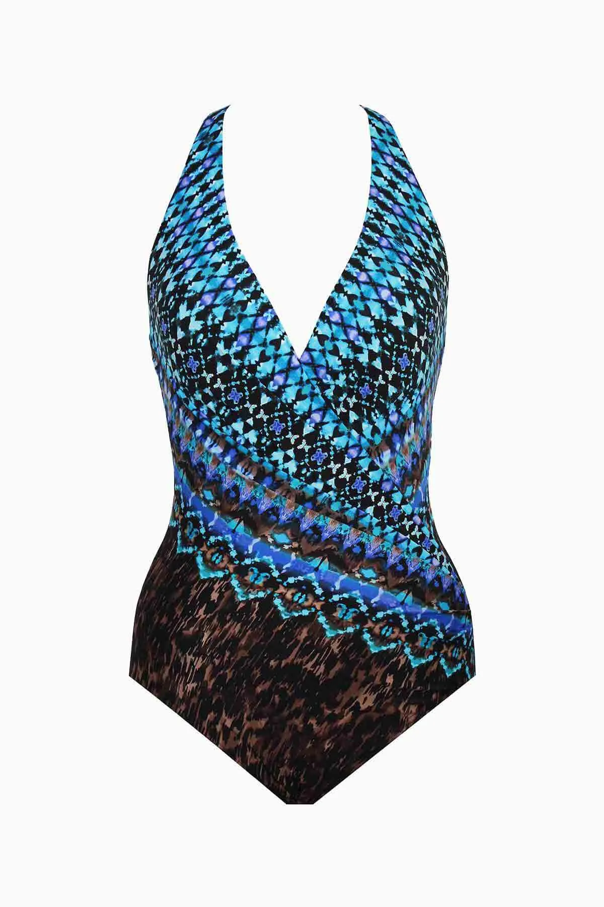 Wrapsody One Piece in Untamed sold by Miraclesuit