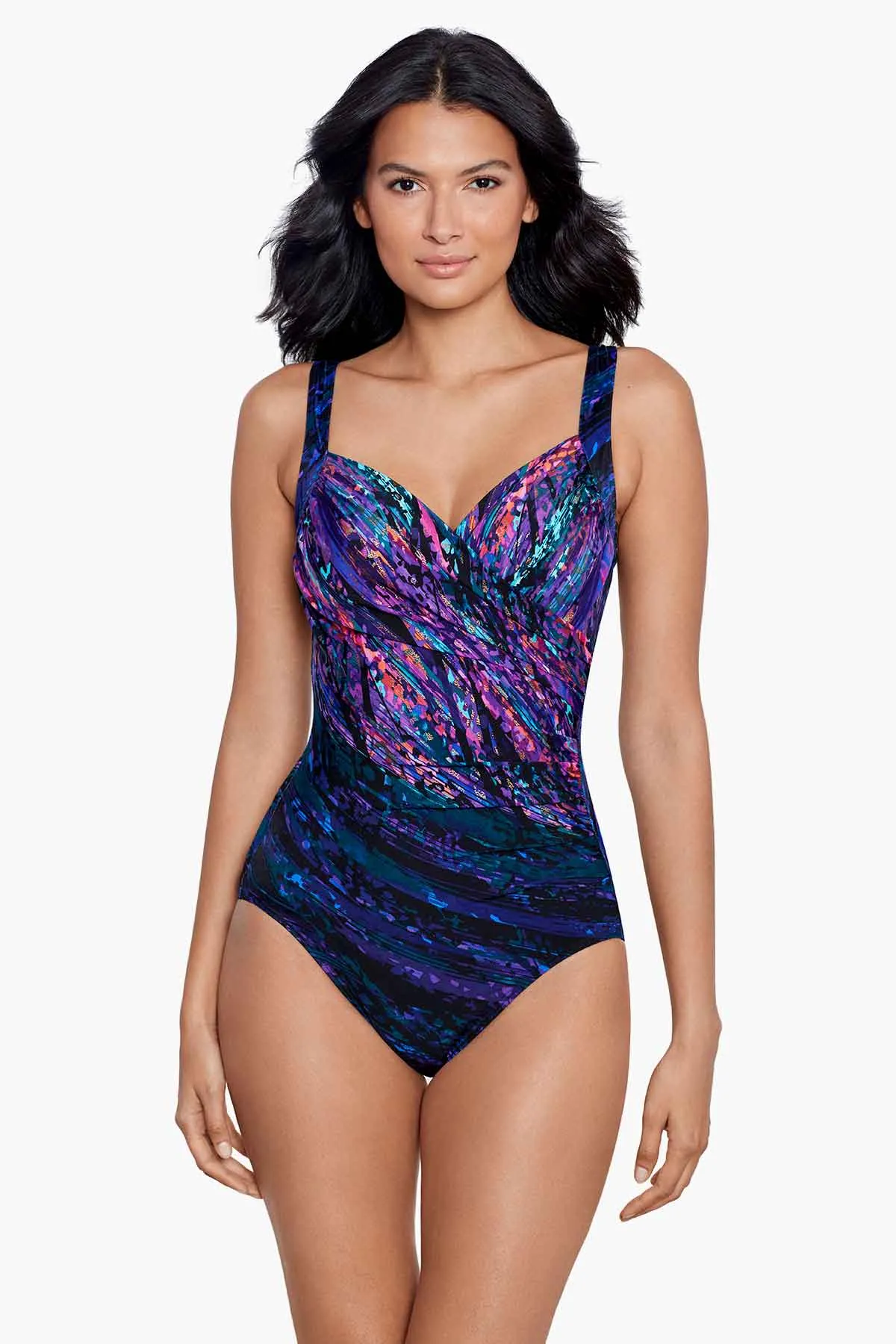 Sanibel One Piece in Mood Ring sold by Miraclesuit