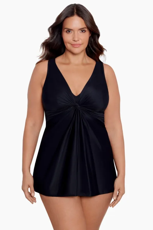 Plus Size Marais Swim Dress sold by Miraclesuit
