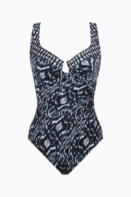 Escape One Piece in Palatium Colorblock sold by Miraclesuit