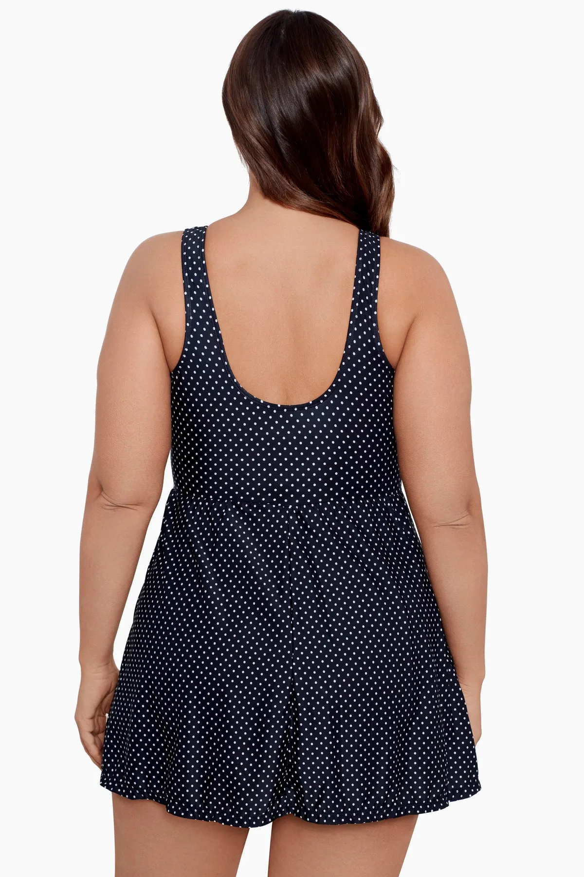 Plus Size Marais Swim Dress in Pin Point sold by Miraclesuit product image thumbnail 3