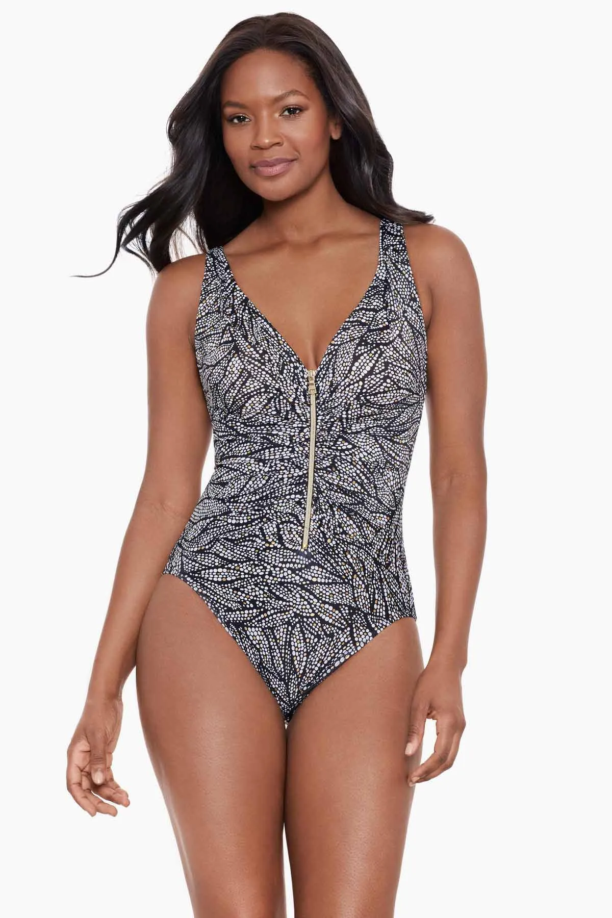 Zipt One Piece in Shore Leave sold by Miraclesuit
