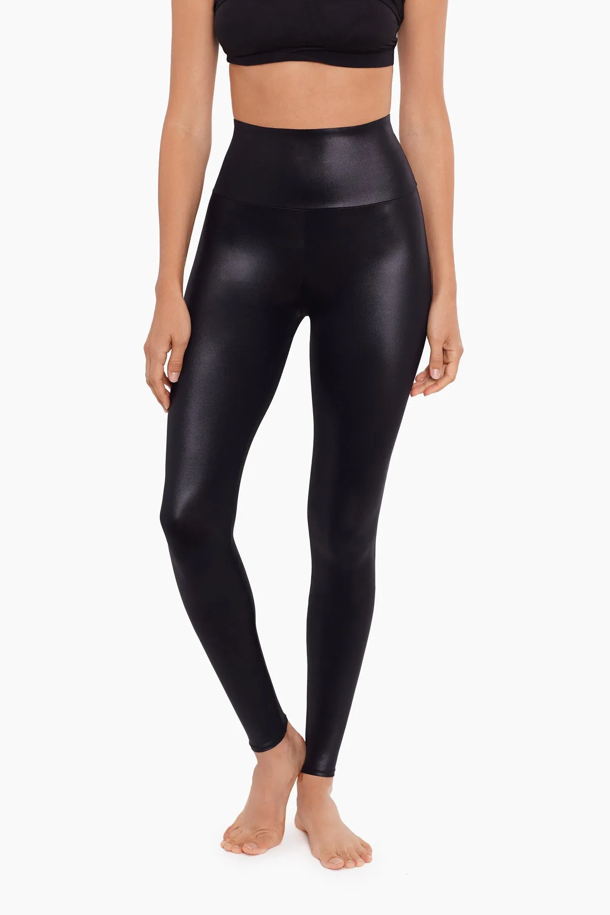 High-Rise Cire Athleisure Legging in Black sold by Miraclesuit product image thumbnail 2