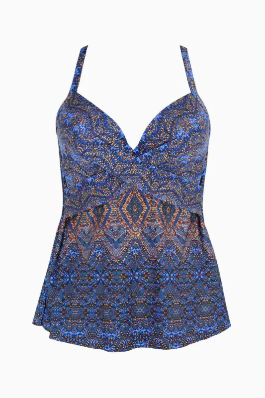 Allura Tankini Top in Thebes sold by Miraclesuit