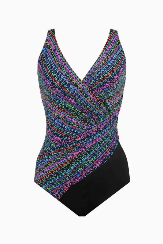 Stitch It Colorblock Oceanus One Piece Swimsuit sold by Miraclesuit