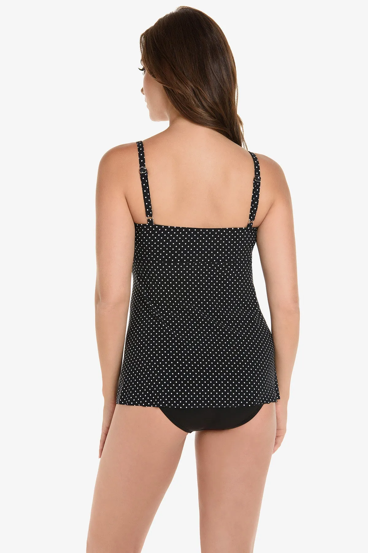Roswell Tankini Top in Pin Point sold by Miraclesuit product image thumbnail 2