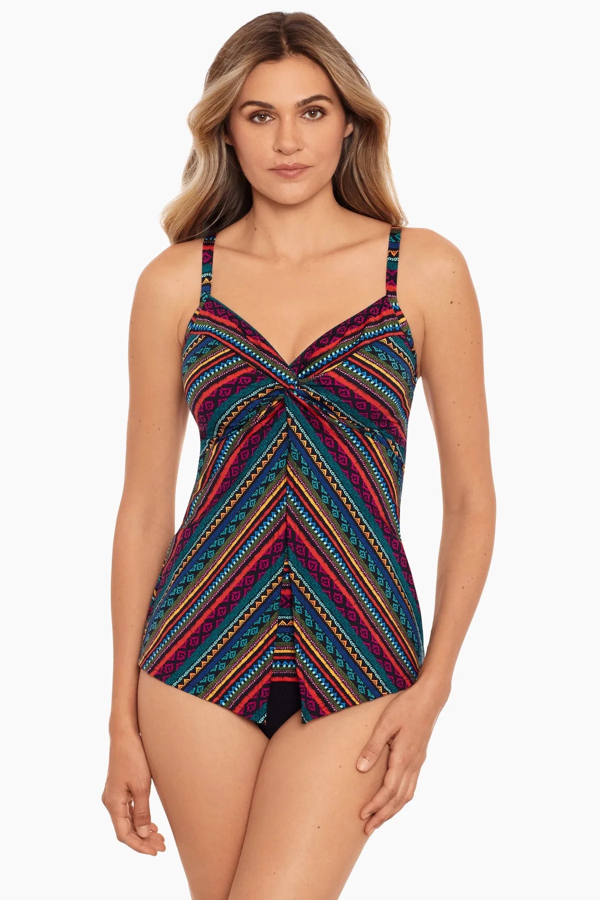 Love Knot Tankini Top in Raya De Sol sold by Miraclesuit product image thumbnail 2