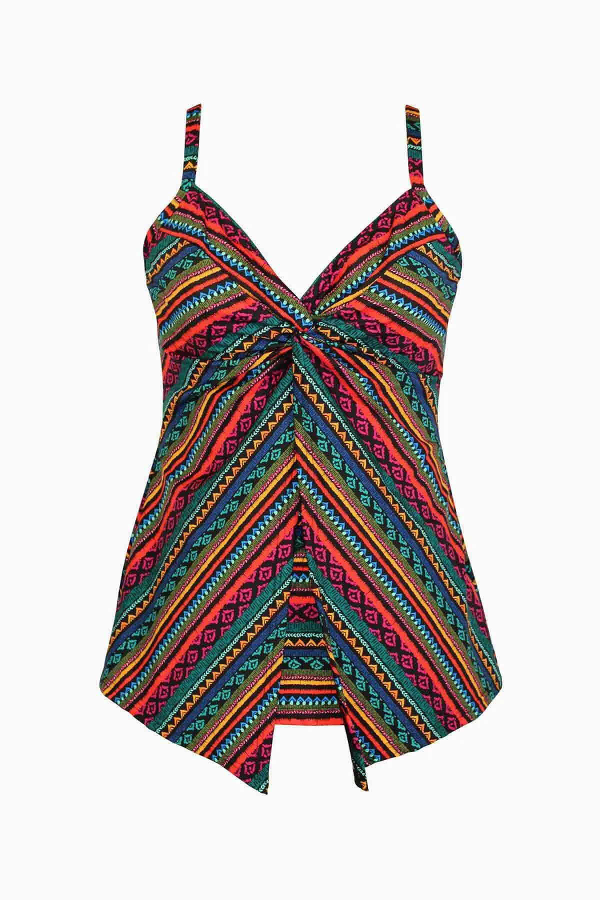 Love Knot Tankini Top in Raya De Sol sold by Miraclesuit