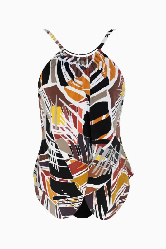 Jill One Piece in Leaf Through sold by Miraclesuit