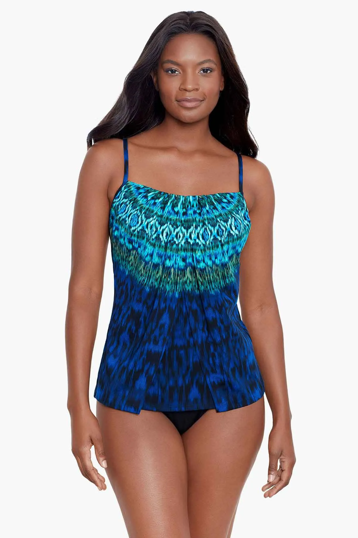 Jubilee Tankini Top in Alhambra sold by Miraclesuit