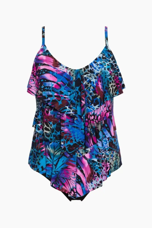 Social Butterfly Rita Tankini Set sold by Miraclesuit