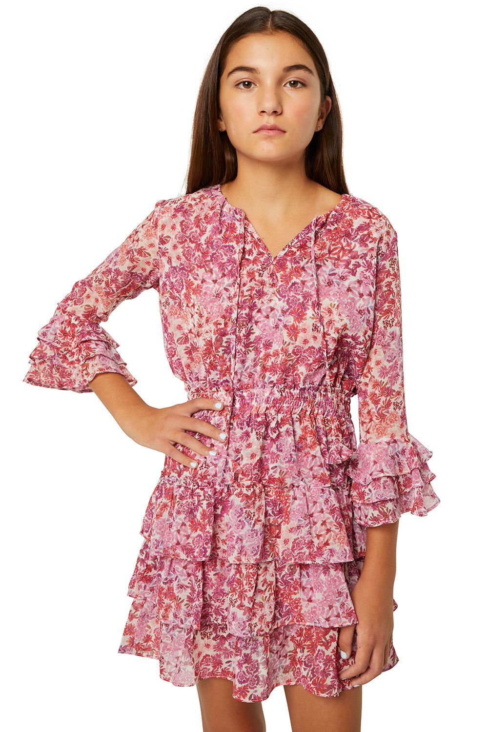 ROSE DRESS sold by Misa Los Angeles product image thumbnail 3