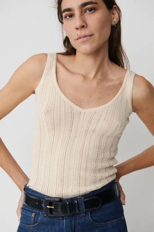 Fluted Lace Anjes Cami made by Misha And Puff