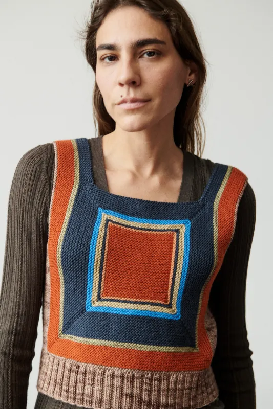 Log Cabin Vest sold by Misha And Puff