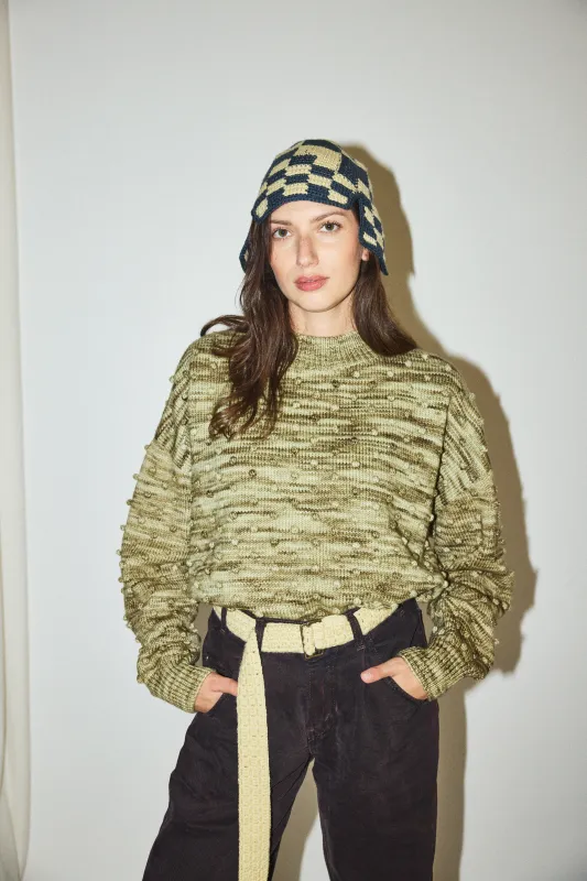 Checkered Crochet Rover Cap sold by Misha And Puff