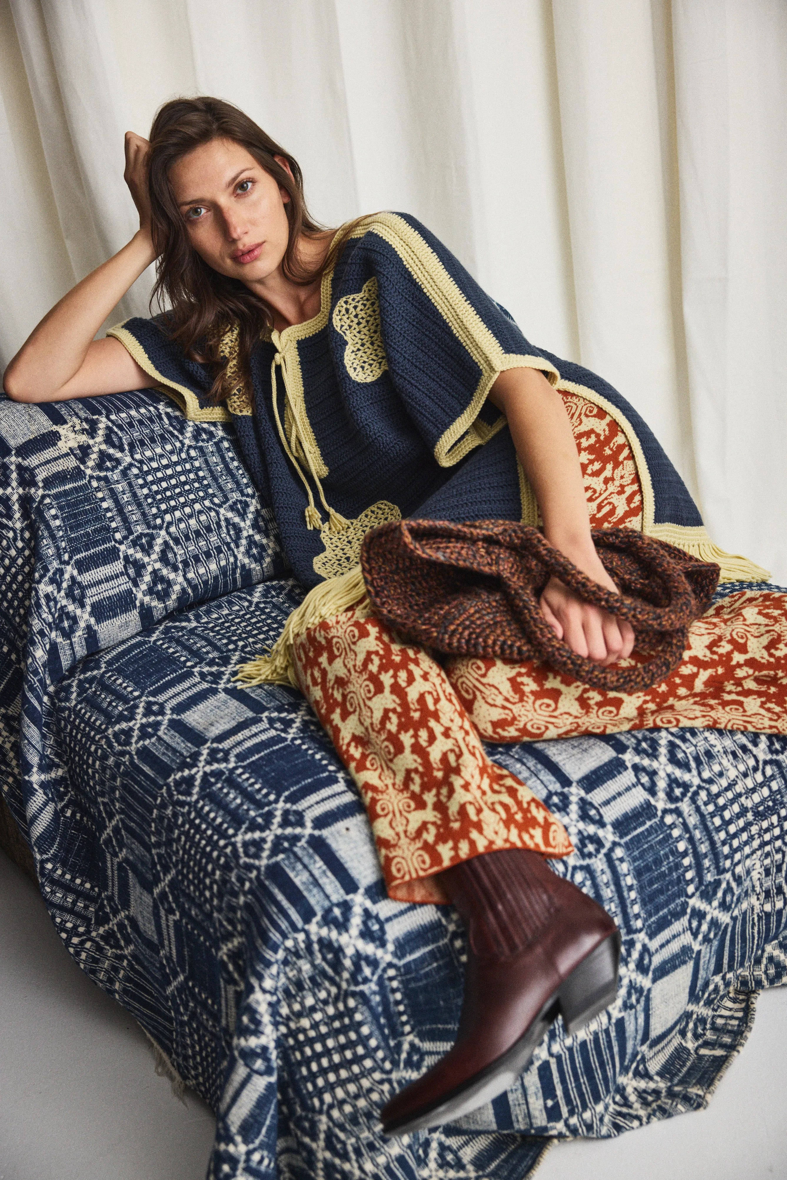 Blomma Crochet Fringe Tunic sold by Misha And Puff product image thumbnail 4