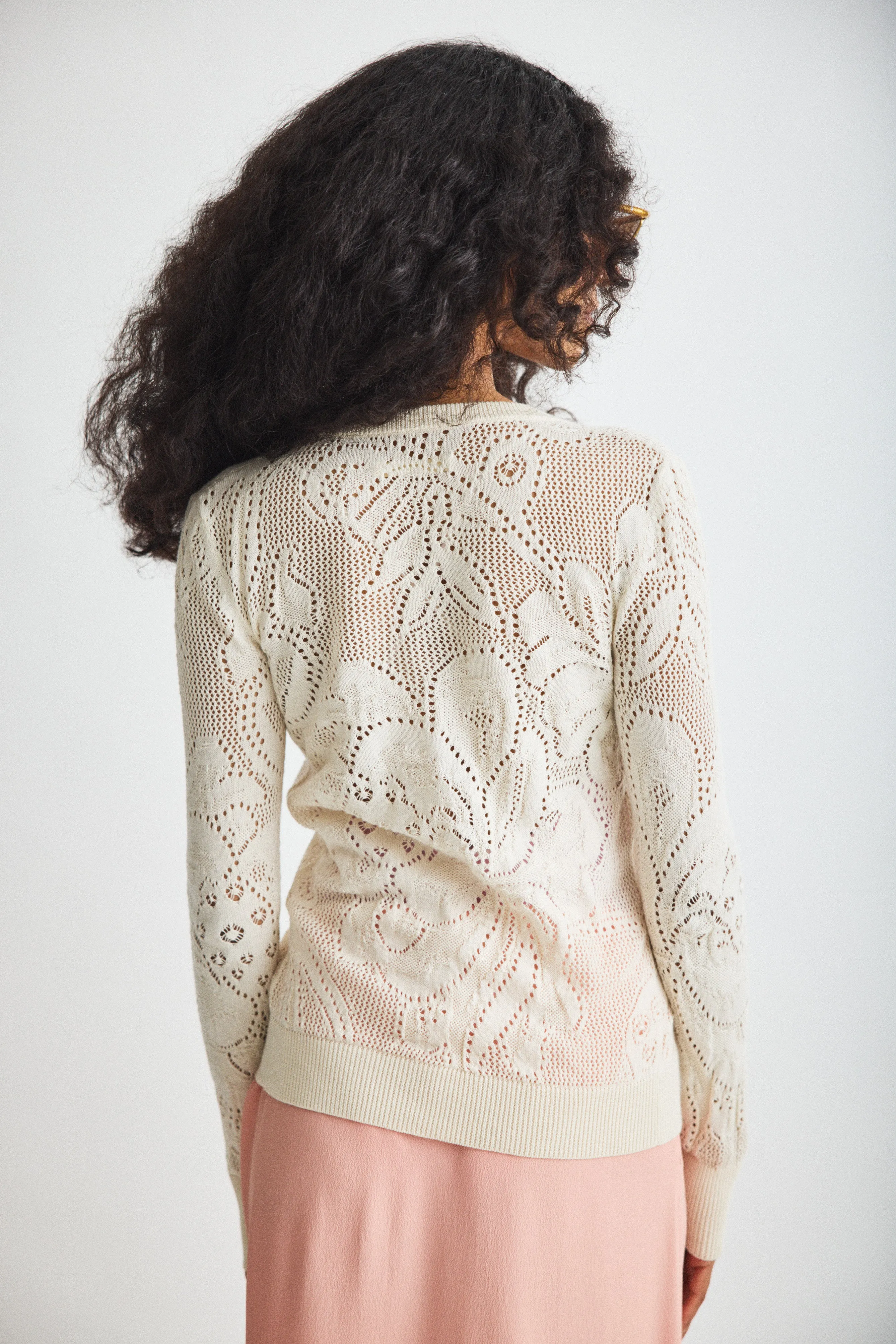 Lace Vignette Cardigan sold by Misha And Puff product image thumbnail 4