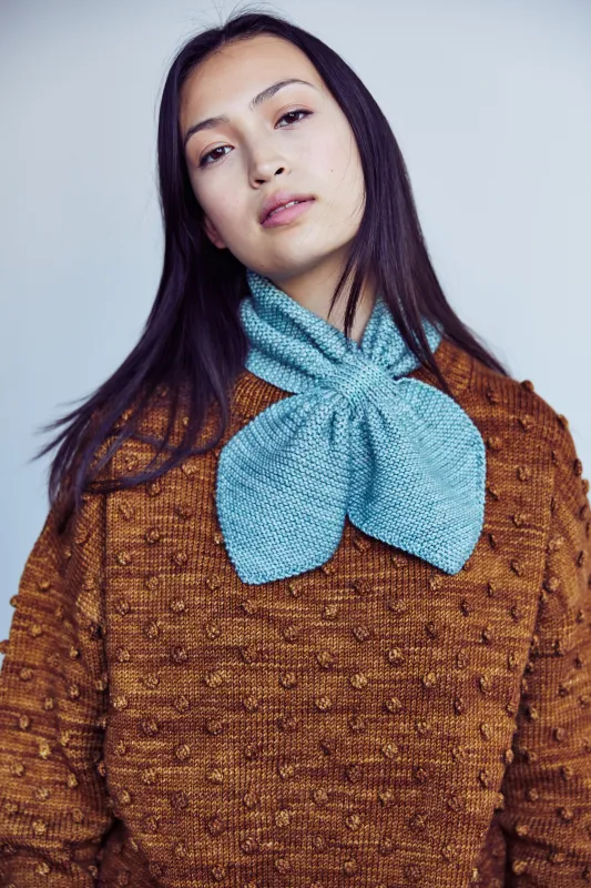 Digital Knitting Pattern - Adult Sledding Scarf made by Misha And Puff