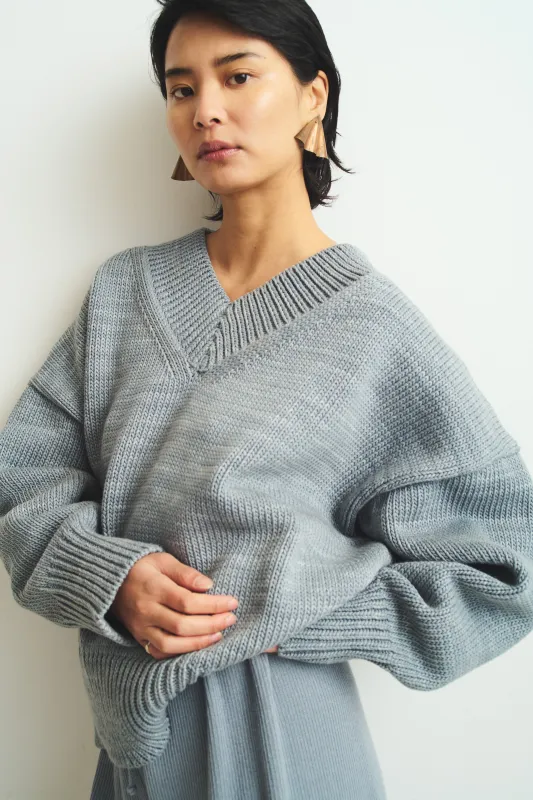 V-Neck Sweater made by Misha And Puff