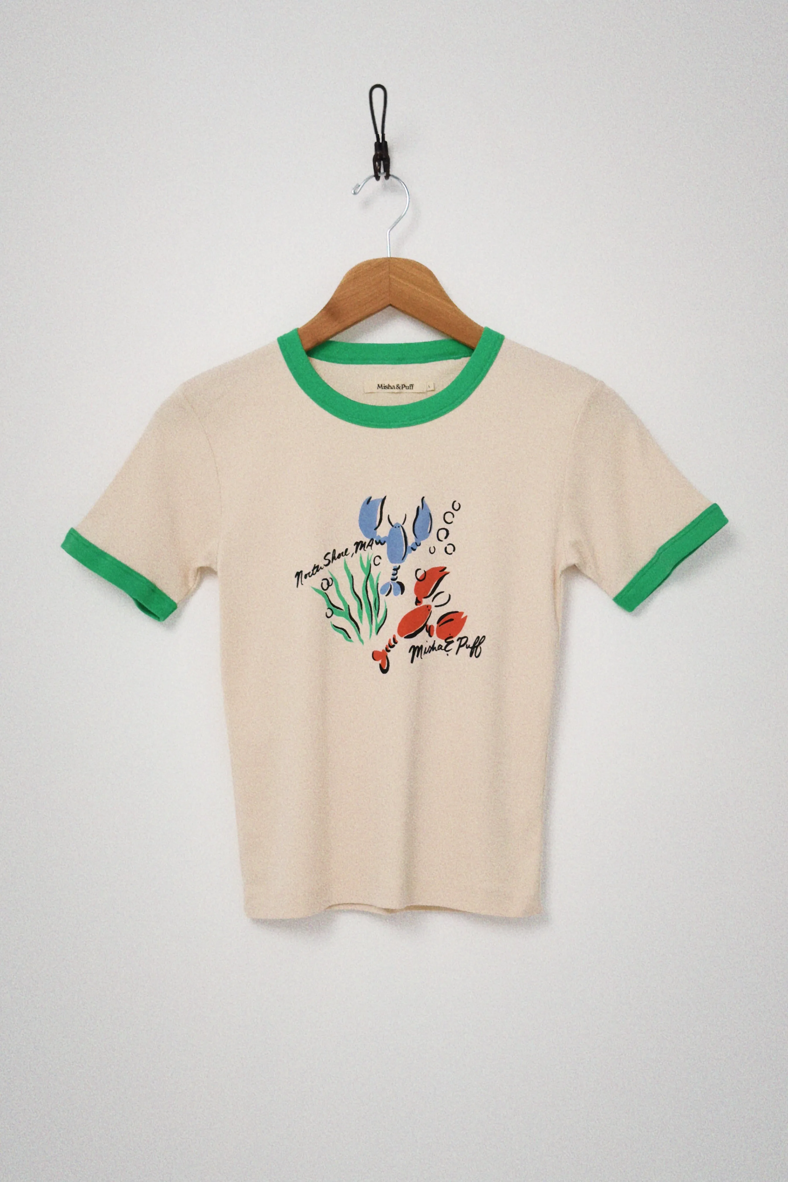 North Shore Ringer Tee sold by Misha And Puff product image thumbnail 2