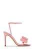 Pretty Nights Bow High Heels - Pink sold by Miss Lola