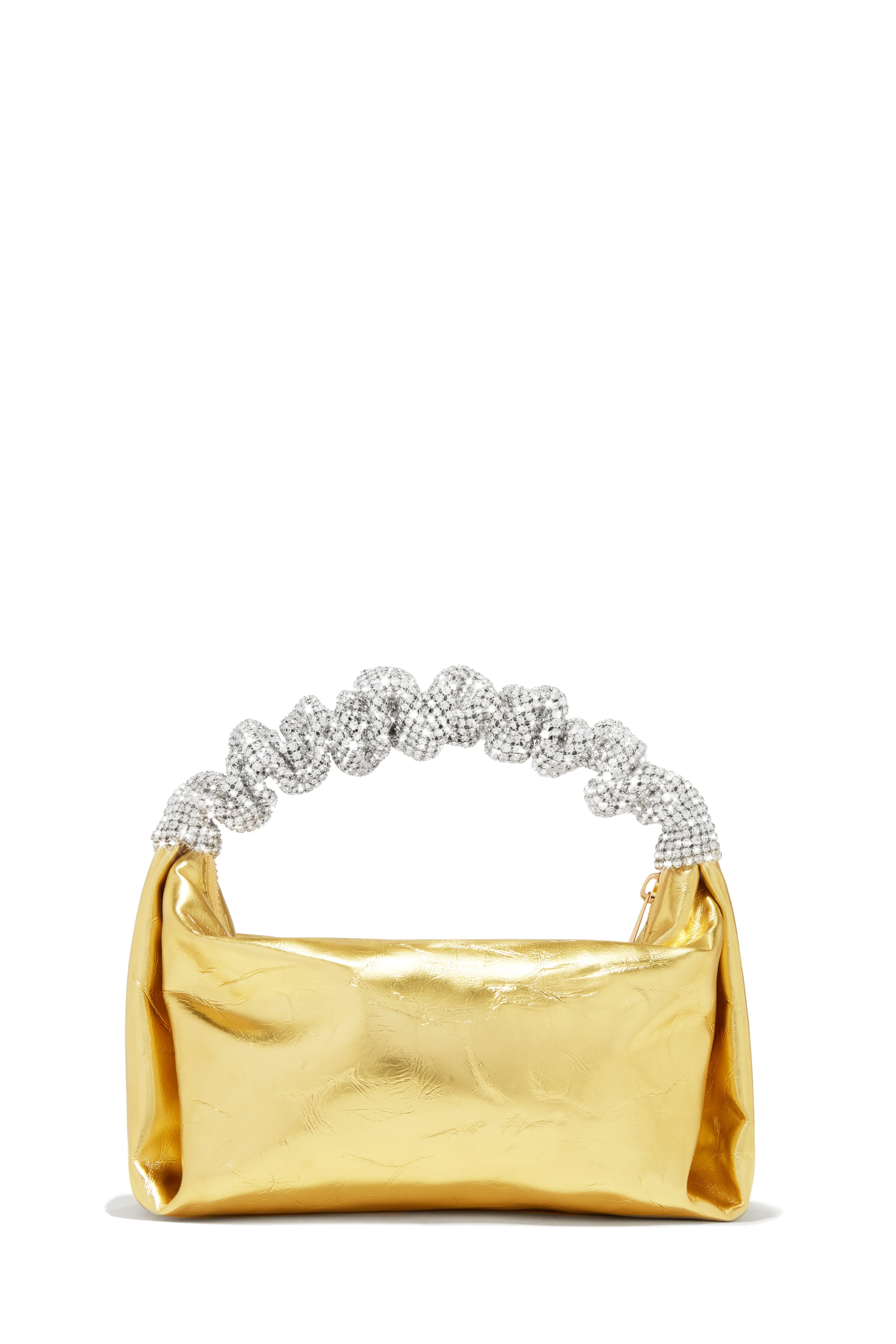 Lelani Embellished Top Handle Bag - Gold sold by Miss Lola product image thumbnail 2