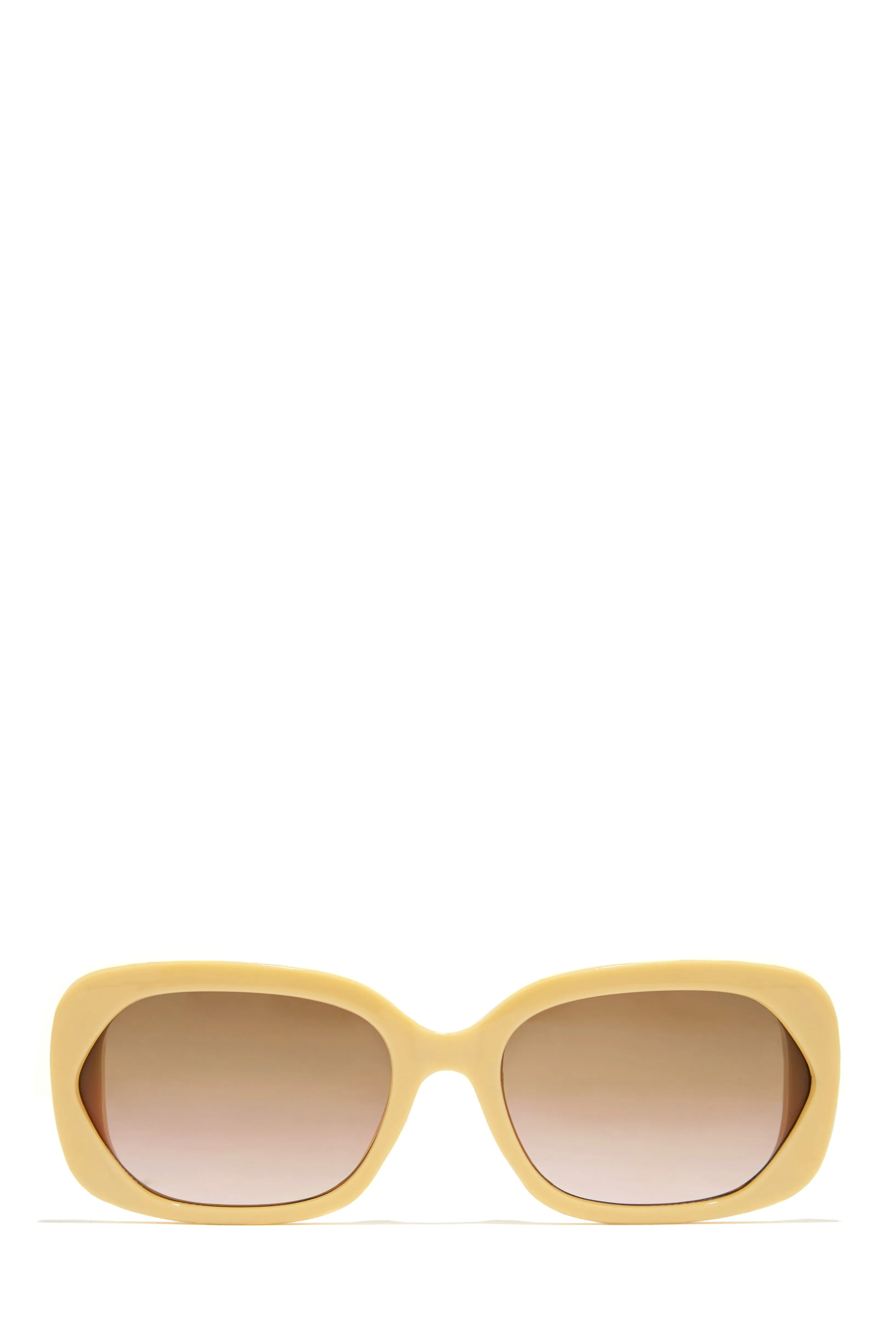 Shayna Oversized Sunglasses - Nude sold by Miss Lola product image thumbnail 3